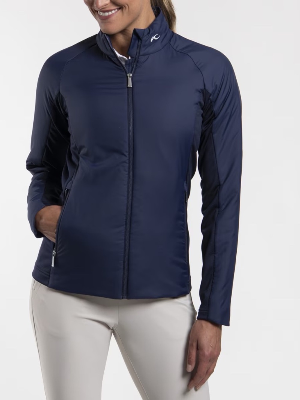 KJUS women's Radiation jacket Golf Blue sz L